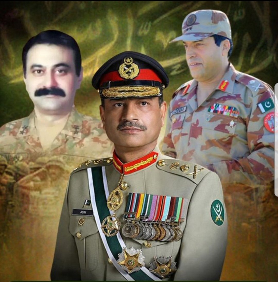 میرے لیے ریاست پاکستان اور فوج اول ہے،ہر فوجی جواں کی یہ سوچ ہے:جنرل احمد شریف
تئیس کروڑ عوام پاک فوج کے ساتھ ہے اور رہنگے ان شاءاللہ ♥️🇵🇰
#سانحہ_9_مئی_پاکستان_پر_حملہ 
@Fate_ma4