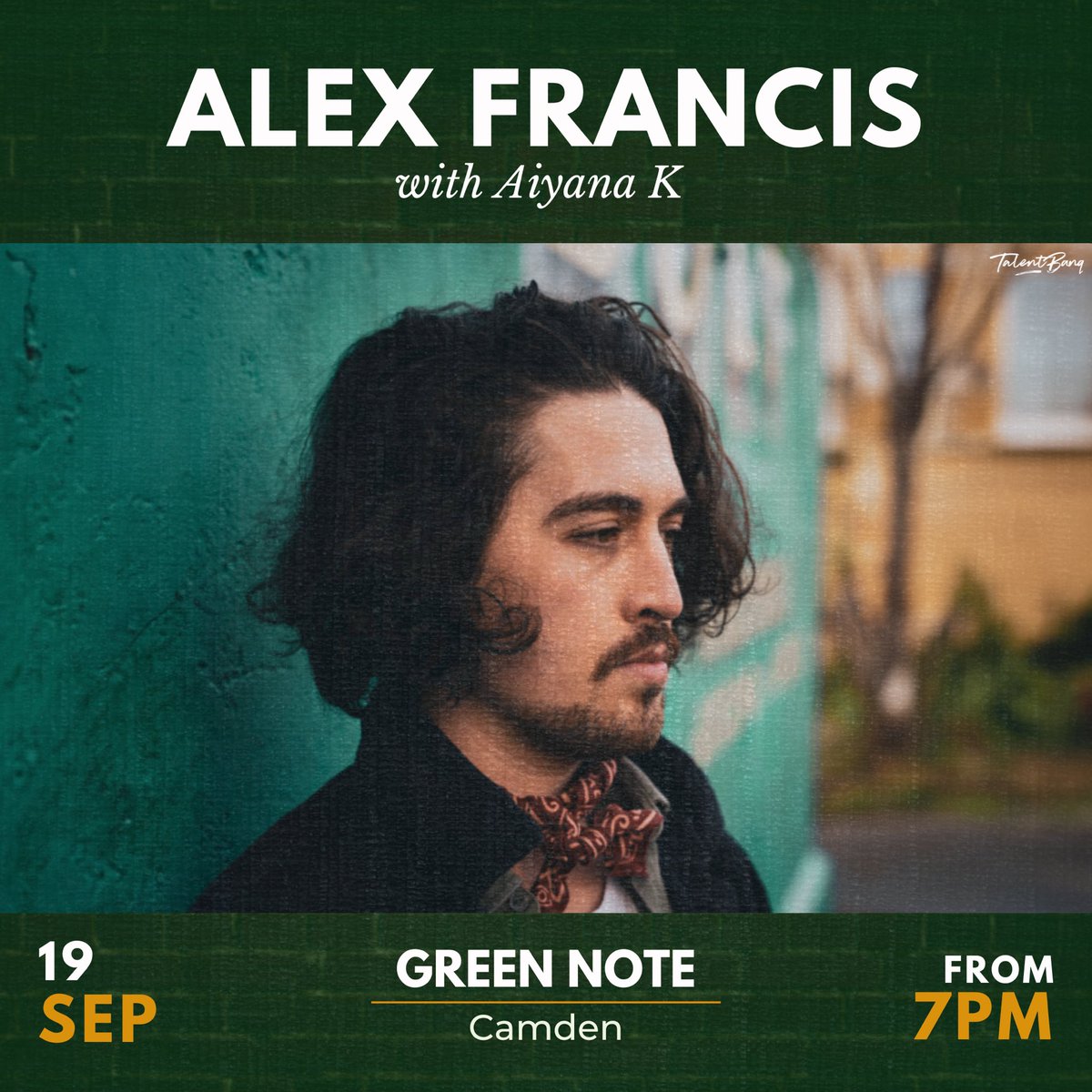 London! Absolutely thrilled to announce a headline show at @GreenNote in #Camden on Tuesday Sept 19th 🎟️ Gorgeous room, brand new songs and a brand new setup on stage..intrigued? Tickets below 👇 shorturl.at/aGKWX See y’there x