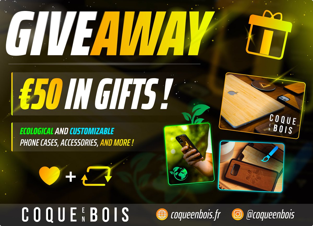 🎁 To celebrate the start of the playoffs, our Partner and Sponsor « Coque en Bois » is offering one of you the chance to win a €50 gift voucher !

📌 Follow the Eon League
📌 Like &amp; Retweet
📌 Tag 2 friends

 💻 : coque-en-bois.fr

Draw on July 3rd !🔥