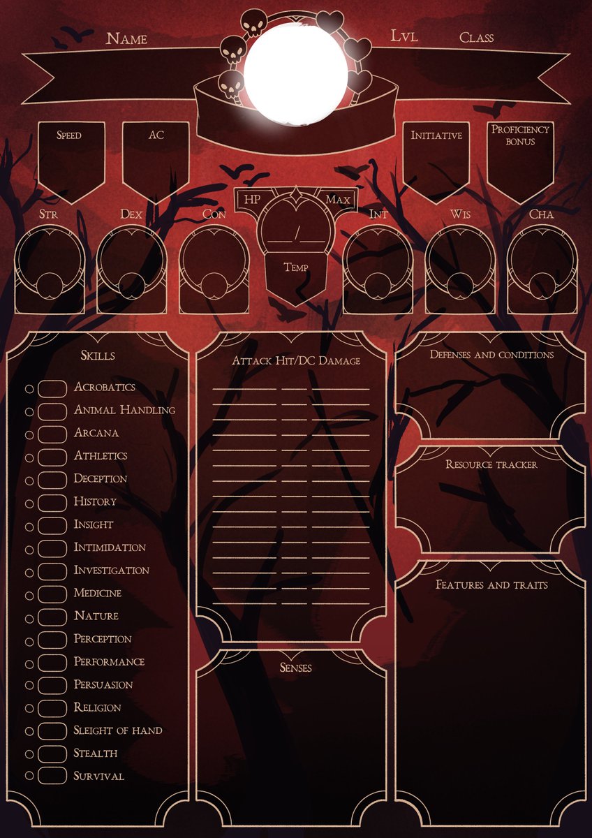 TheInkyWarlock's tweet image. Okay I&apos;m working on color variations for the Goth character sheet!
Is there any goth colors you guys want?