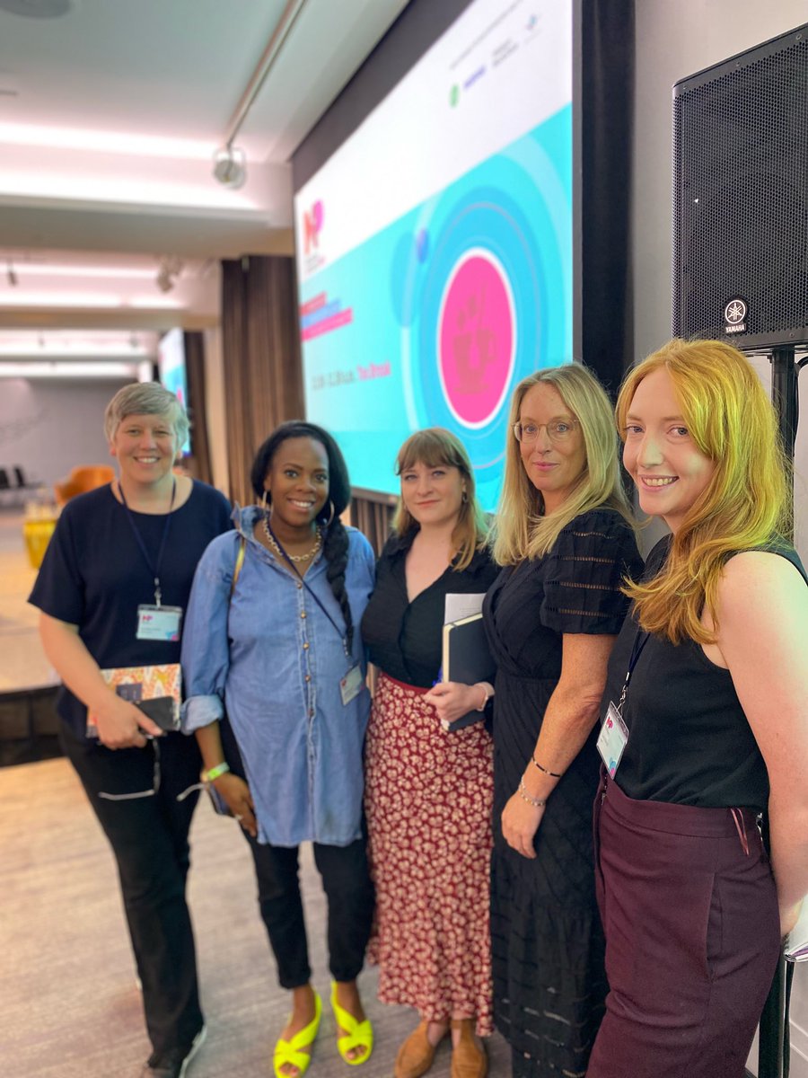 It was such a pleasure sitting on the panel with these lovely ladies today at @thebookseller #MPConf23

Thank you all ❤️
@Laurenrbrown95, @KateLAbbey (@BathFestivals) Lucy Bond (@FaneProductions), and Larissa Coates (@Waterstones)