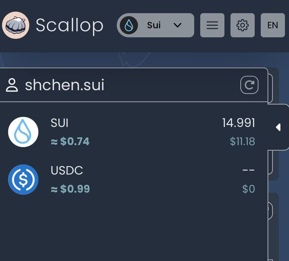 chen4hao's tweet photo. Scallop @Scallop_io now integrated with Sui Name Service (SuiNS) @SuiNSdapp 🤝 

Scallop is the pioneering Next Generation Money Market for the #Sui ecosystem, is also the first DeFi protocol to receive an official grant from the @SuiFoundation
Join📷https://t.co/4lY42wUvSE https://t.co/3RbBJavxvF
