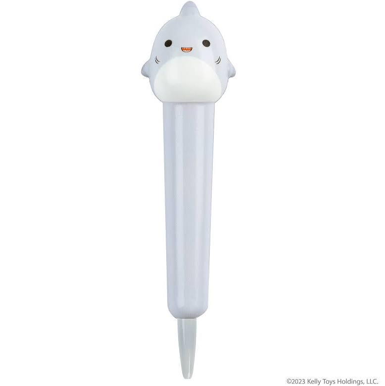 SharksOTD's tweet photo. Today's shark of the day is Gordon from Squishmallow!

He seems to be a black-tipped shark, but in some versions his fins are missing those black tips... https://t.co/1D9JlYqg0x