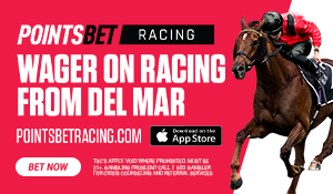 PointsBetRacing's tweet photo. #DelMar coming soon to PointsBet Racing https://t.co/y4HbRmsrfk