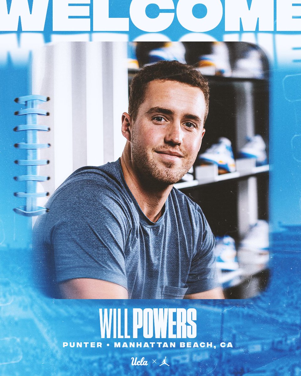 WELCOME HOME! 4️⃣🆙

We’re excited to announce that @Will4Powers is officially a UCLA Bruin!