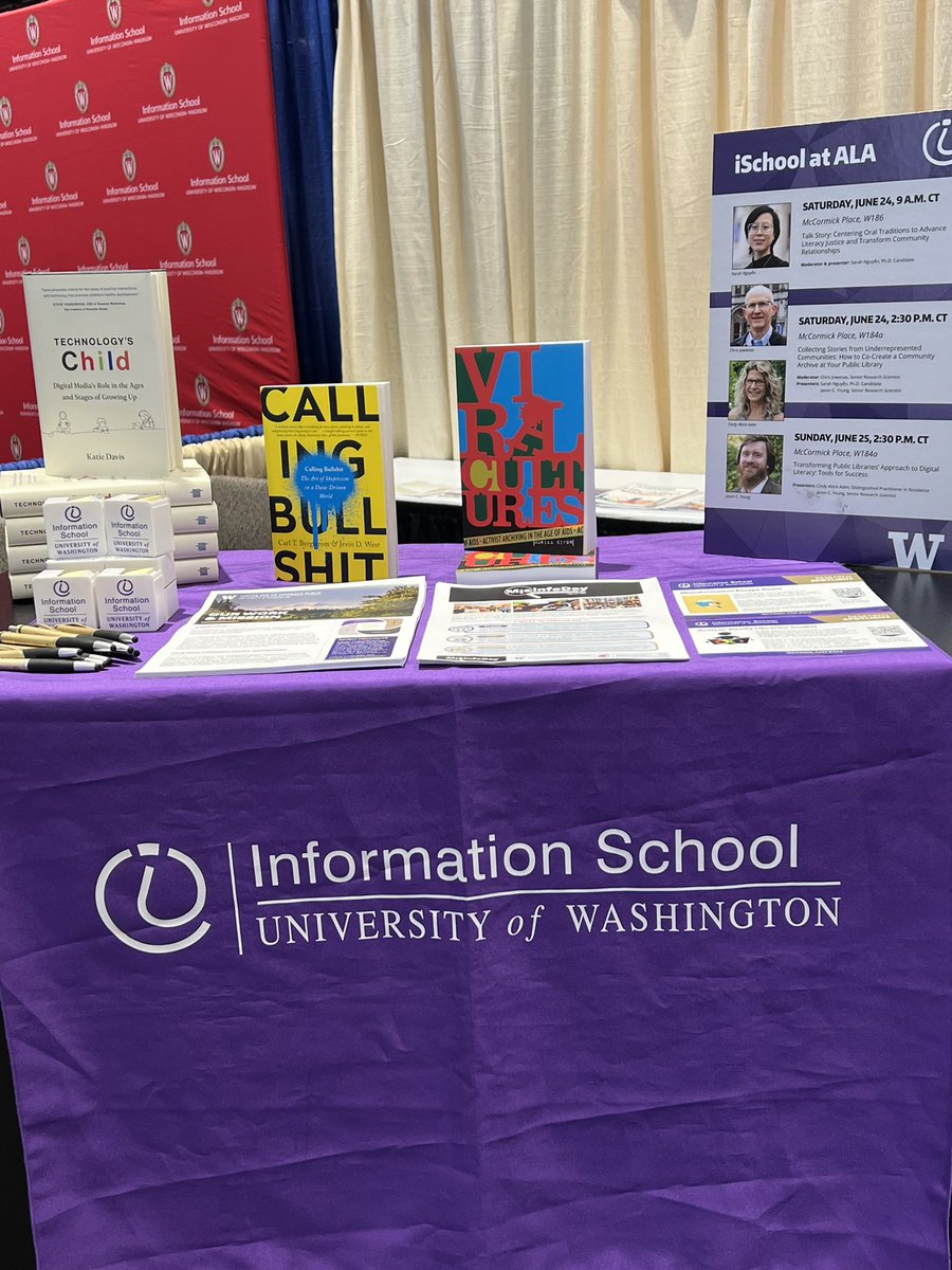 gwendifer's tweet photo. Have room in your bag for one more book?  

Swing by the University of Washington iSchool booth and pick-up one of these signed copies.  Booth 4740

#ala #ALAAC2023 #ALAAC23 https://t.co/FzEH1dcUl3
