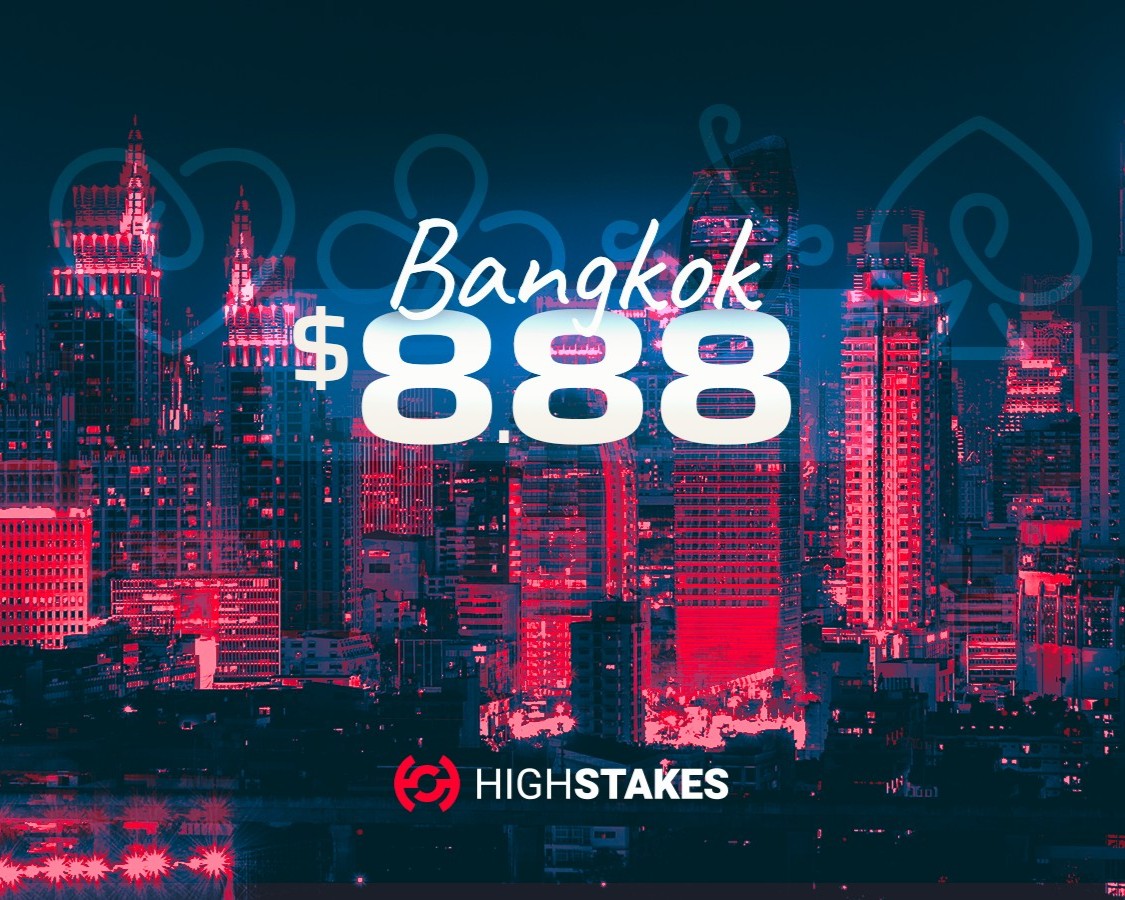 highstakes's tweet photo. ⛩️ Bangkok 888 has started.
🤑 Get in on the weekend action & big #overlays.
🔥 Haymaker, Delhi & many others starting soon.
💪 Register these games now & grab some awesome value. Lots of #TLBs on the table today.
https://t.co/KQQNu0YChP
#Giveaways #Overlay #Poker #MTTs https://t.co/LITfOfJKPH