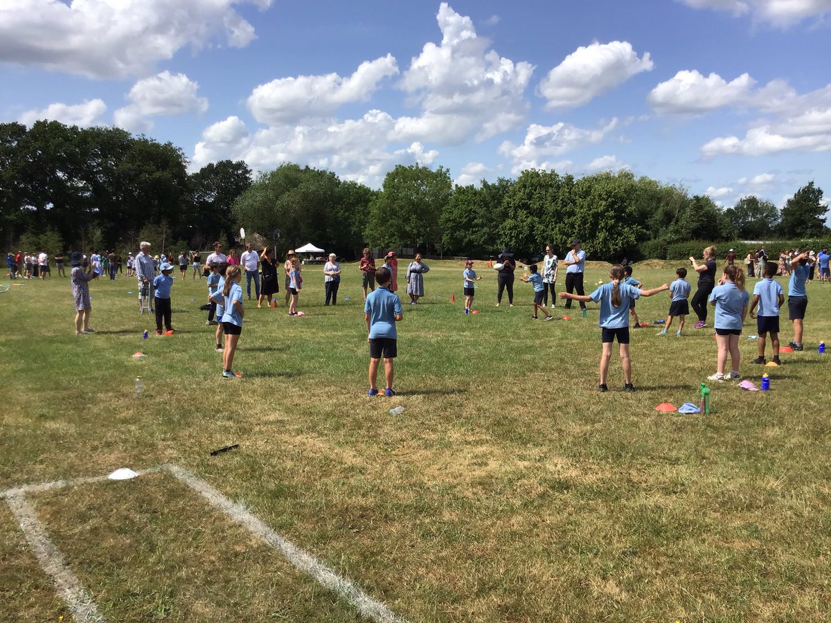The joy of Sports Day - water relays, rugby ball passing, basketball shooting, javelin and football! <a href="/WroxhamSchool/">The Wroxham School</a> <a href="/WroxhamSport/">Sport at Wroxham</a>