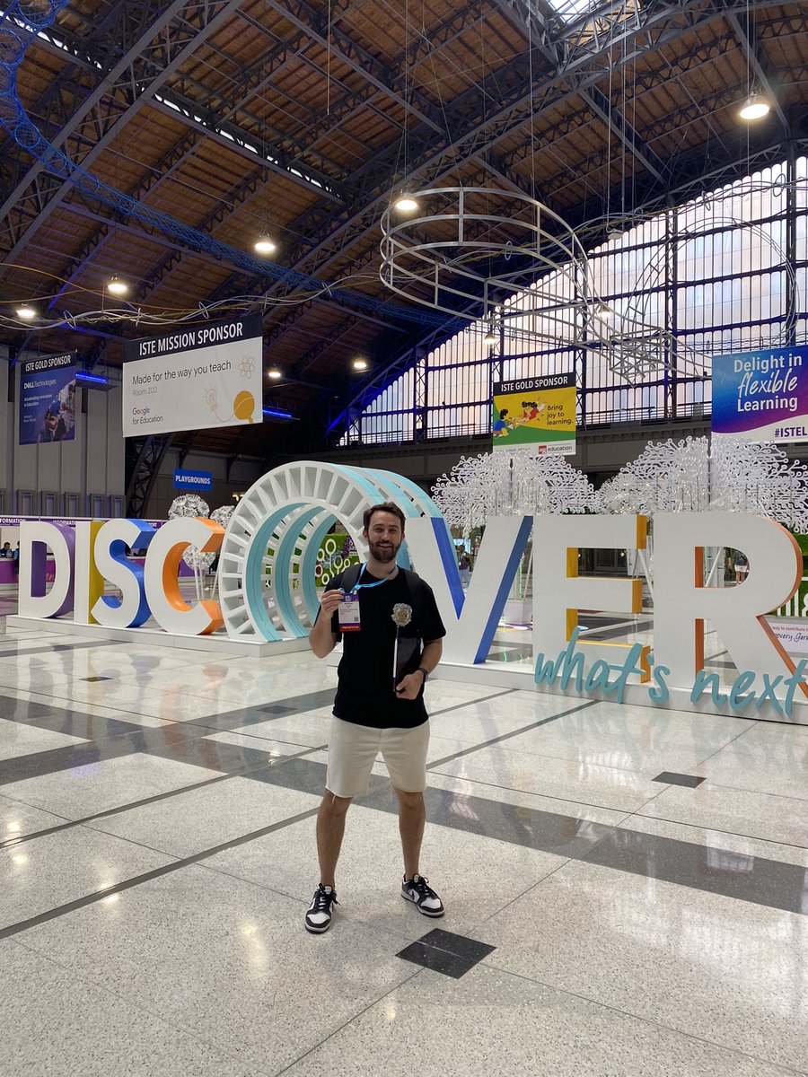 Matt Hawke #ISTELive (@matthewhawke11) on Twitter photo Bring on Day 2 of #ISTELive
Looking forward to learning more about how #AR, #VR and #XR can be used in classrooms to promote student learning. #ISTEChat <a href="/MoonEduTech/">Blake Moon</a> Bring on Day 2 of #ISTELive
Looking forward to learning more about how #AR, #VR and #XR can be used in classrooms to promote student learning. #ISTEChat <a href="/MoonEduTech/">Blake Moon</a>
