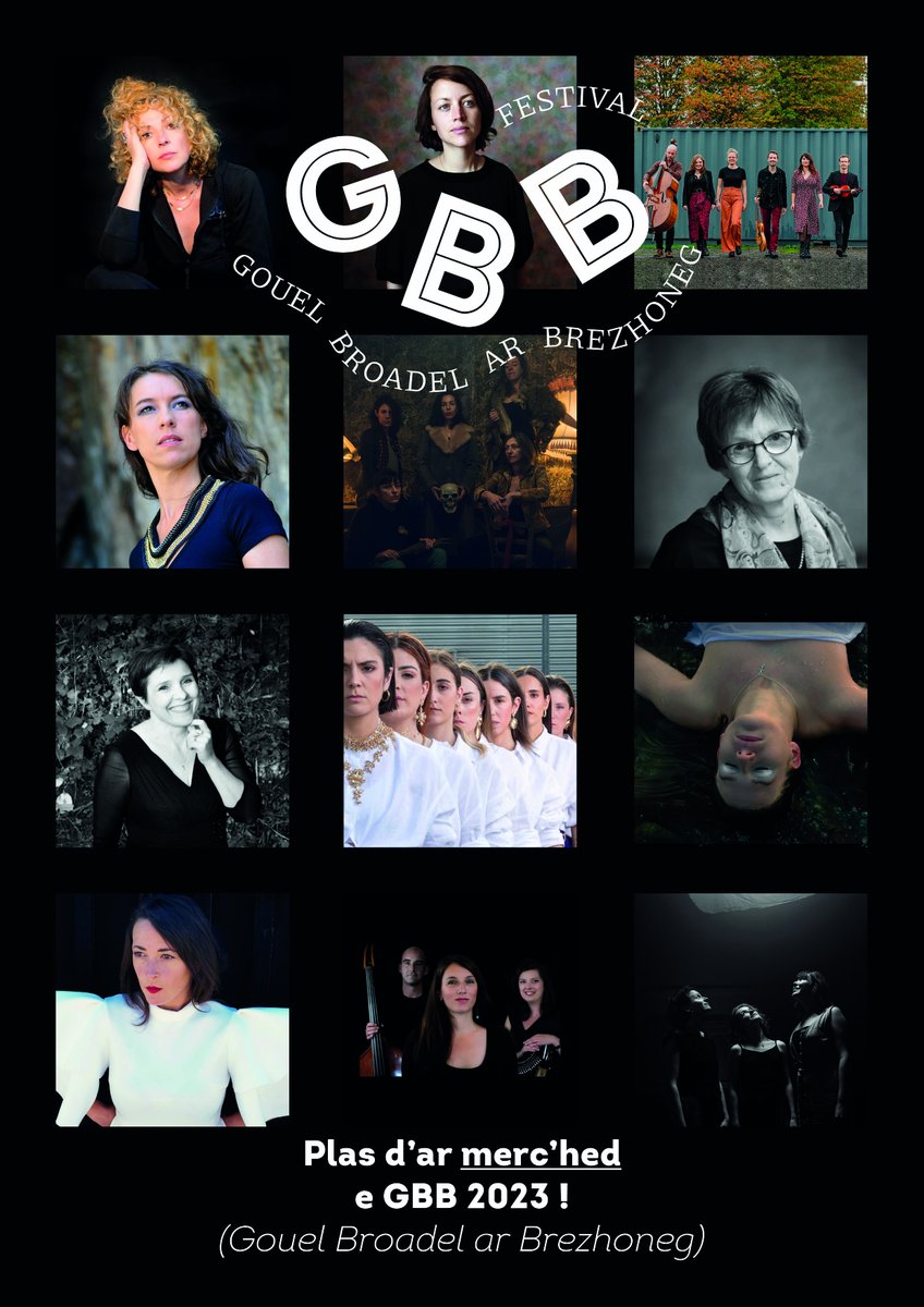 Evit darvoud brasañ ar bloaz gouestlet d’ar #brezhoneg e kinnig ar bloaz mañ ar festival #GBB2023 ur programmadur gant MUIOC'H A VERC'HED  war al leurennoù eget a BAOTRED. 😍
Fier eo an aozerien da gemenn-se deoc’h💪
 #bzh #bzhg #Breizh
👉gbb.bzh/programmadur/