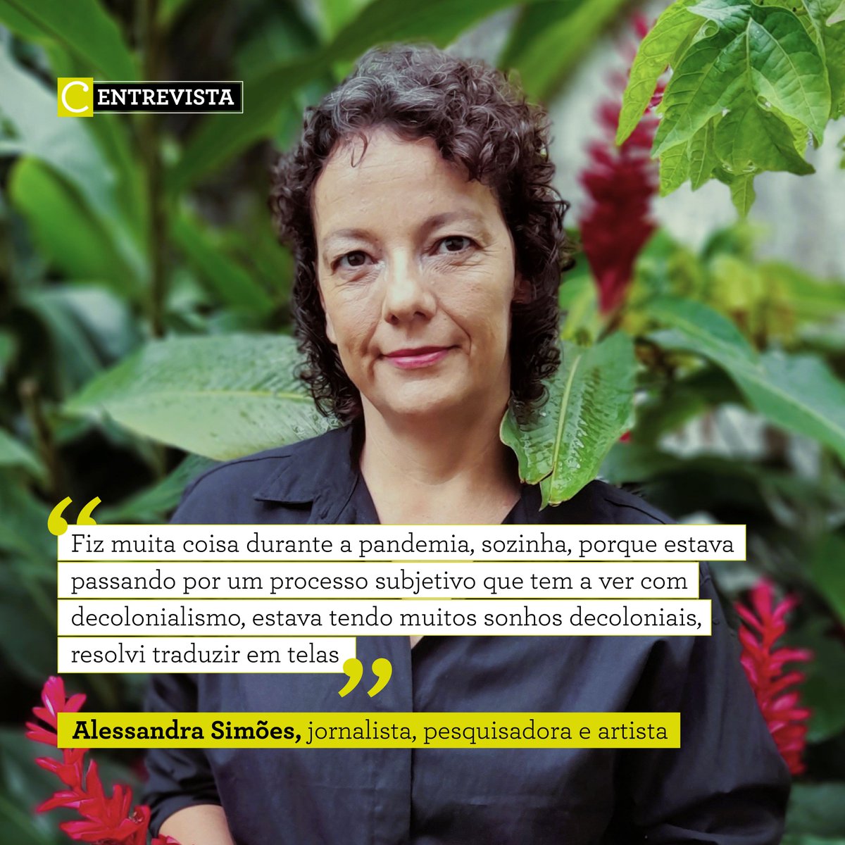 A #Entrevista do mês traz a fala da pesquisadora e artista Alessandra Simões, que dialoga com Mayara Moreira Melo sobre a aplicação de obras colaborativas com seus alunos e o lançamento de ‘A virada decolonial na arte brasileira’. Leia: shre.ink/Hfyp