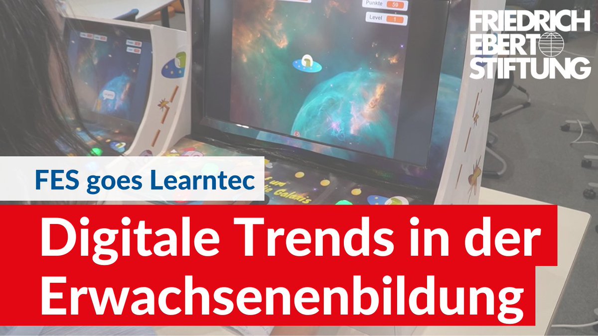 Welche neuen digitalen Trends gibt es in der #Erwachsenenbildung und wie wird digitales Lernen im Jahr 2030 aussehen? Unsere Kolleg_innen Katrin und Ibo haben sich auf der #Learntec umgeschaut und mit Expert_innen gesprochen. youtu.be/VrRC2Fd-q2A