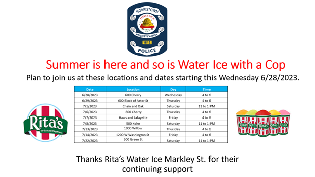 Norristown Police Department tweet media