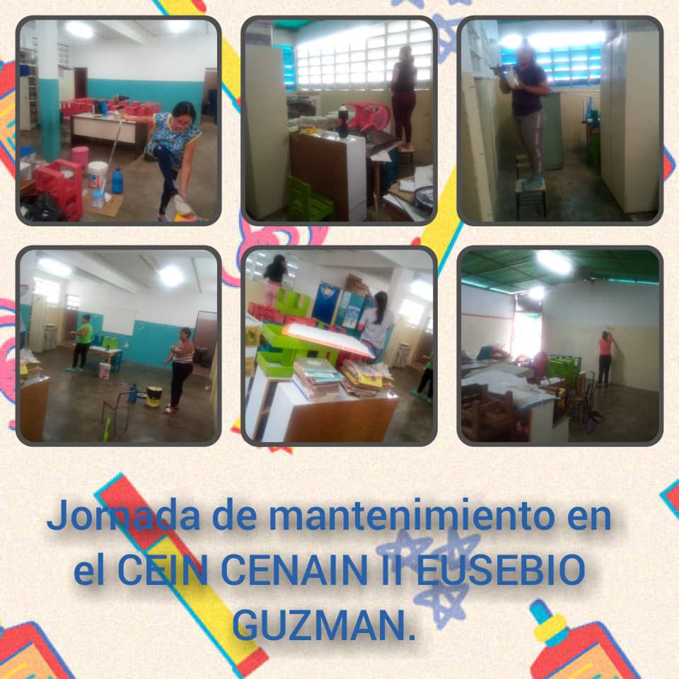 El día de hoy se realiza Jornada de mantenimiento Institucional por parte del personal docente, administrativo, personal de apoyo y representantes. 😉 <a href="/NicolasMaduro/">Nicolás Maduro</a>
