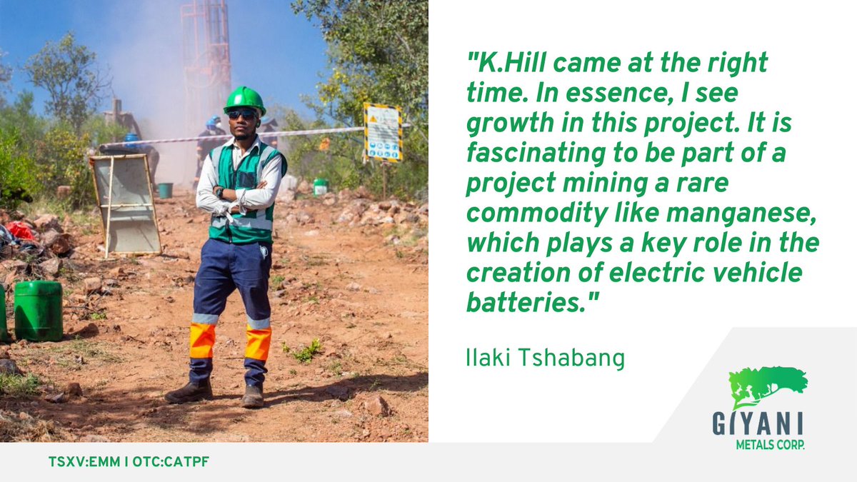 Meet Ilaki Tshabang, a dedicated Geologist and part of our team in Botswana. A true product of Botswana, with a BSc in Geology and a rich background in the mining industry, Ilaki is passionate about the industry and making a positive impact in the Country. #MeetTheTeam
