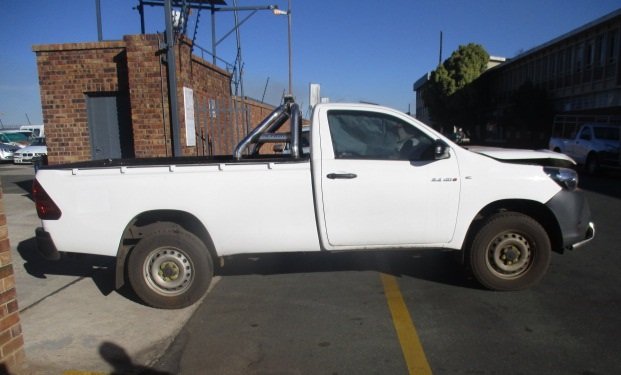 Salvage vehicle, Toyota Hilux (GT004213) for sale and now open to offers through our website gtsalvage.co.za or on 011 241 7700. You can visit our yard at 34 Amsterdam Avenue, Selby, Johannesburg.
gtsalvage.co.za/product/toyota…

#salvagevehicle #forsale #makeanoffer #salvageyard