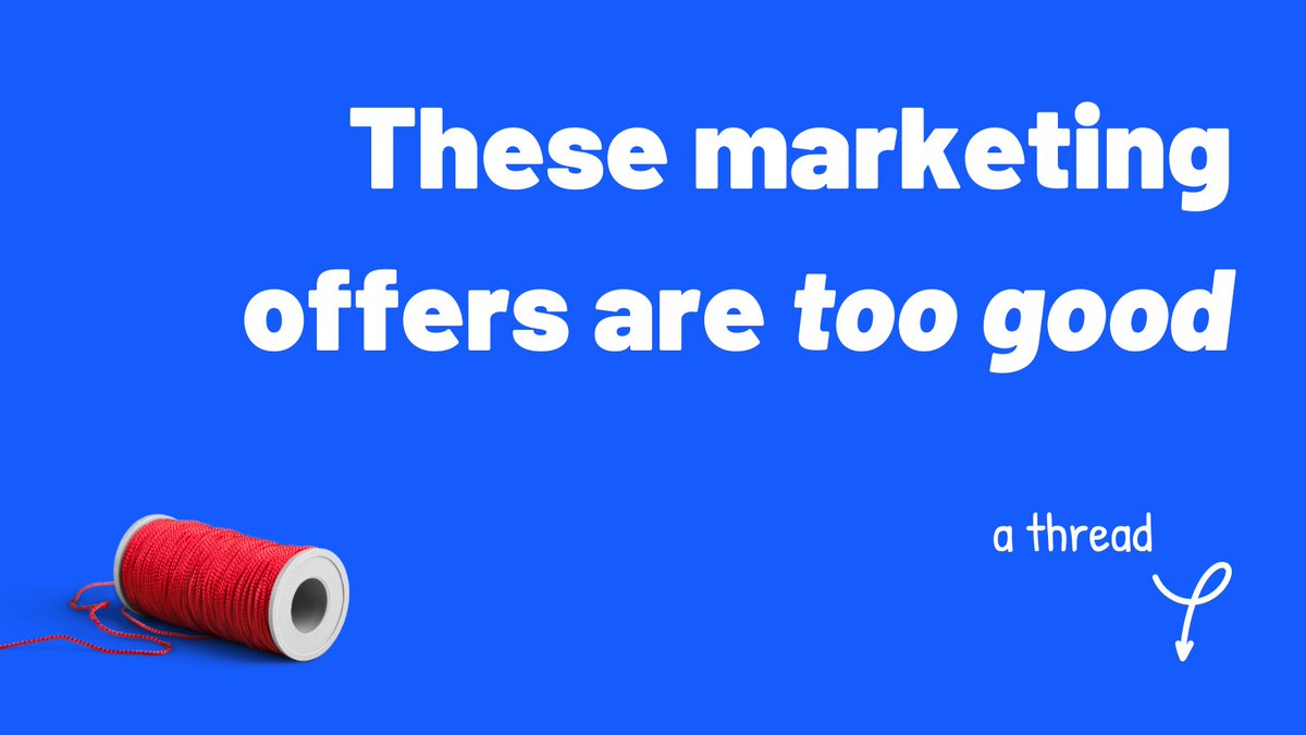 Struggling to craft irresistible marketing offers?

Here's my foolproof way to supercharge conversion rates.

Enter the HAMMER Offer Framework—

THREAD 🧵👇