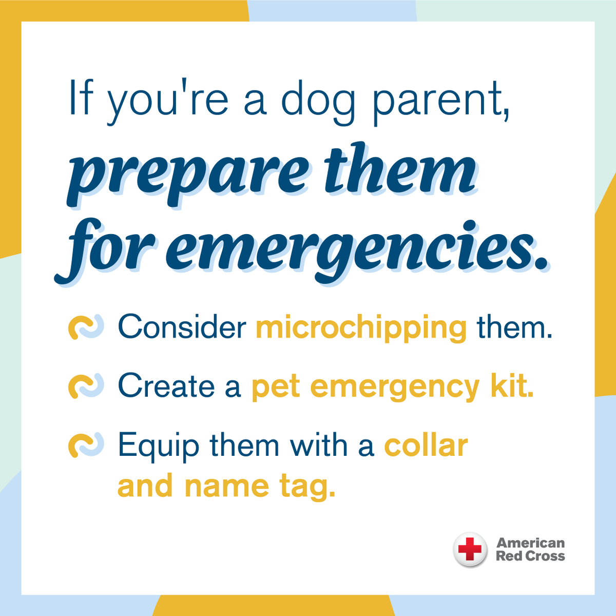 RedCross's tweet image. Have a plan for your pet for in case of emergencies. This summer, put these items on your to-do list, so if the worst happens, you're ready. #PetPreparednessMonth #PetPreparedness