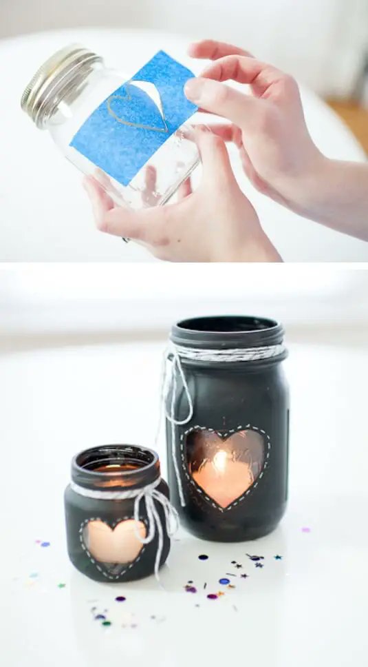 Check out these beautiful and inspiring mason jar #craft ideas. #makeyourown  cpix.me/a/172405252