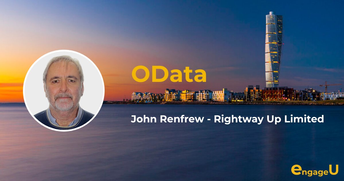 Discover on our Youtube channel what John told us about OData at EngageU 2022
👉 youtu.be/NDJ7eEYtk60

💬 EngageU
📅 November 12-14, 2023
📍 Antwerp
🇧🇪 Belgium
➡️ engageu.eu

#EngageU #FileMaker #Conference #EuropeanConference #Claris