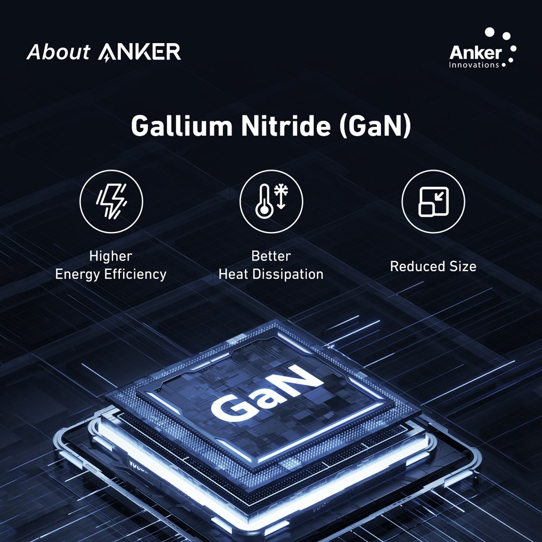 AnkerMY's tweet image. 🔥🌬️ Stay Cool, Charge Fast! Anker&apos;s GaN technology revolutionises charging with its higher energy efficiency and better heat dissipation. Say goodbye to bulky chargers and hello to sleek, powerful solutions that fit in the palm of your hand.

#GaNTechnology #CompactPower