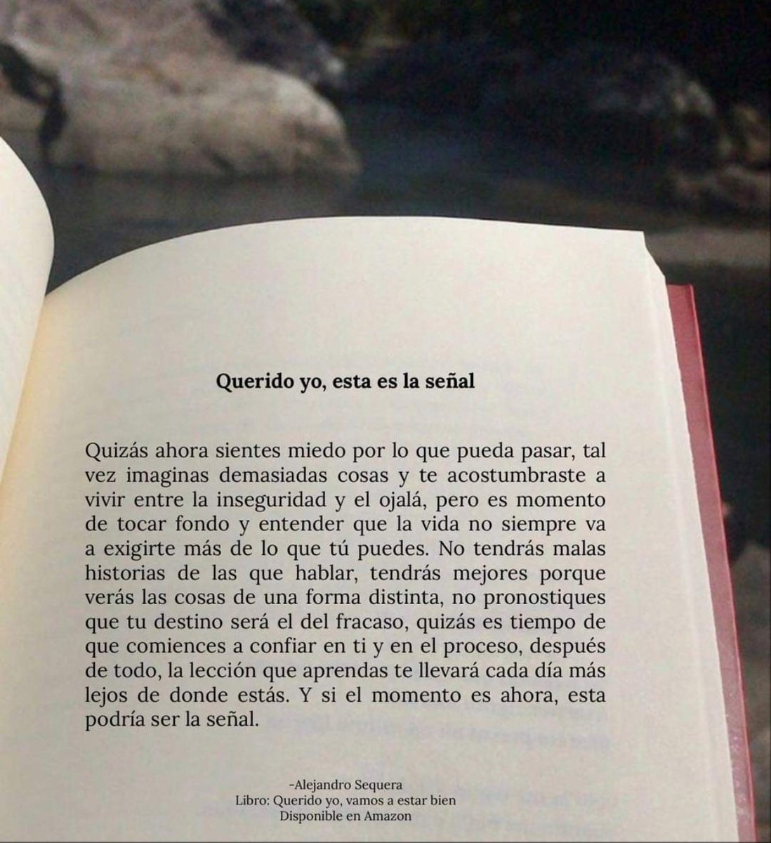ljhernanc's tweet photo. Al final comprendí que las señales más grandes de amor son la voluntad y la fe, por encima de cualquier pronóstico o cualquier dificultad.❤️ https://t.co/yTOts15xf6