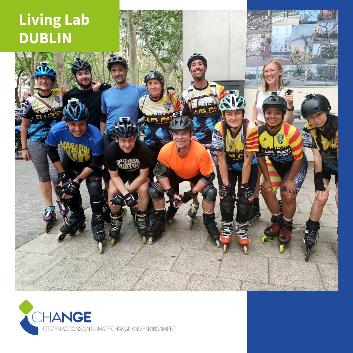 🌱 At the #EUGreenWeek, @GAMA_UB organized a #CitizenScience activity in the #Barcelona #LivingLab on #ExtremeEvents. It involved collecting #MeteorologicalData with #MeteoTracker devices while rollerblading in the city. 
▶️ ow.ly/jORJ50OWSzM
@EUgreenweek @EUgreenresearch