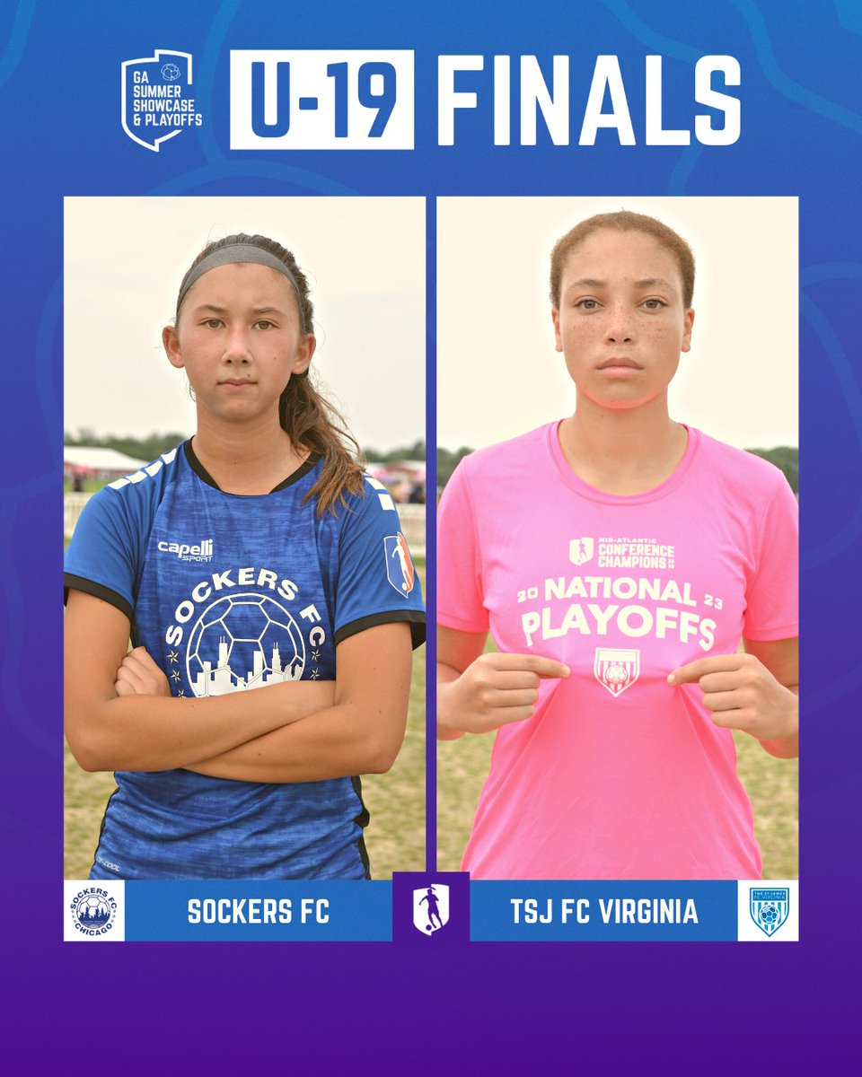 The U19 Finals matchup is locked in! 🔒

<a href="/SockersChicago/">Sockers FC Chicago</a> 🆚 @TSJ_FCVirginia 

#GASummer