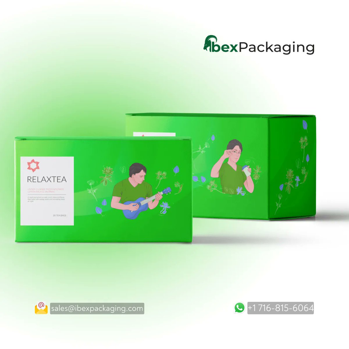 IBEXPackaging's tweet photo. 🍵 Elevate Your Tea Experience with Custom Tea Packaging Boxes! 📦✨ https://t.co/qc7XkvRTJ2

#IBEXPackaging #usa #CustomTeaBoxes #ExquisitePackaging #ElevateYourTeaExperience #BrandIdentity #ConvenienceMeetsSophistication #SustainableChoice #BuildBrandRecognition https://t.co/vRgG4xRdJR