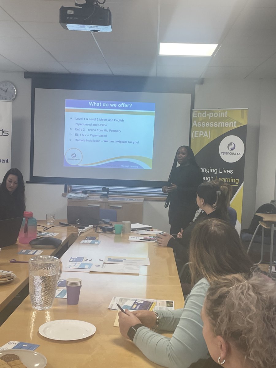 openawards's tweet photo. #Celebratingyou - Shout out to our amazing #customerservicerep Victoria for her support that she gives to our providers.

Here she is below, advising on our #endpointassessment for #apprenticeship standards. 

Check out the standards below: 
https://t.co/4Jwr3aYCP0 https://t.co/pH07EfqDXJ