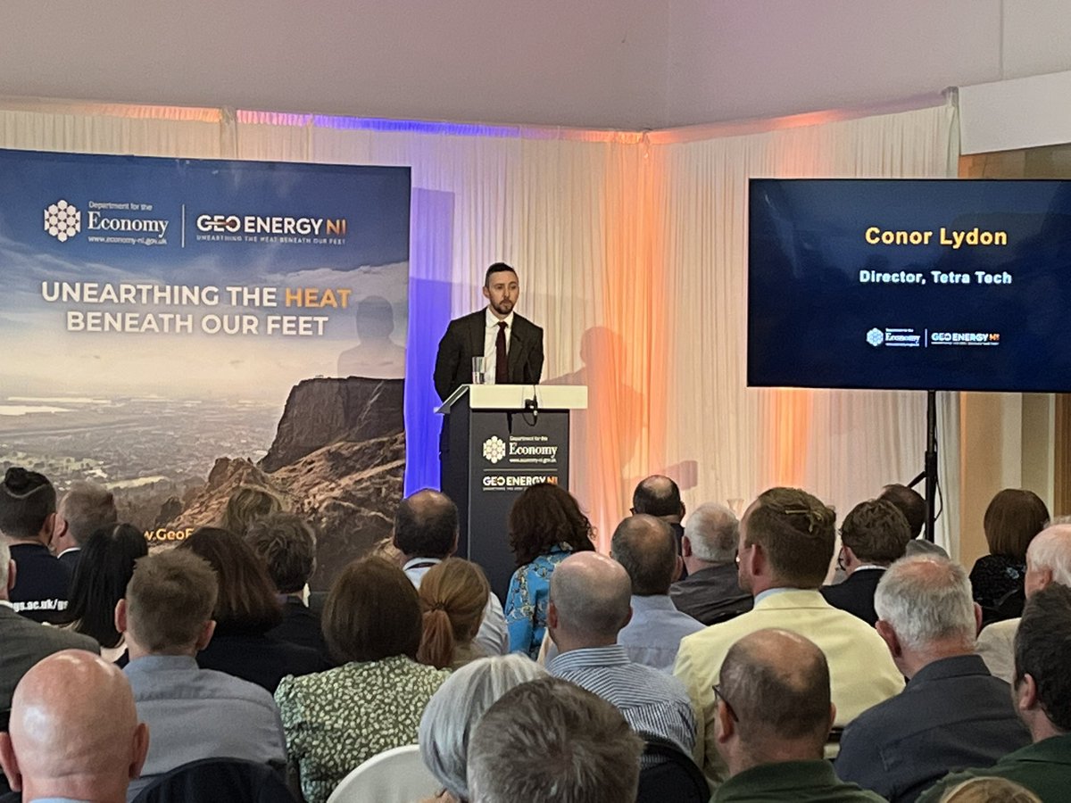 Morrow Comms (@morrowcomms) on Twitter photo Conor Lydon <a href="/TetraTechEurope/">Tetra Tech Europe</a> details the various studies, drilling, modelling and communications outreach that the <a href="/GeoEnergyNI/">GeoEnergy NI</a> will deliver. One of the key challenges is demystifying #geothermal energy and we look forward to playing our part in that. Conor Lydon <a href="/TetraTechEurope/">Tetra Tech Europe</a> details the various studies, drilling, modelling and communications outreach that the <a href="/GeoEnergyNI/">GeoEnergy NI</a> will deliver. One of the key challenges is demystifying #geothermal energy and we look forward to playing our part in that.