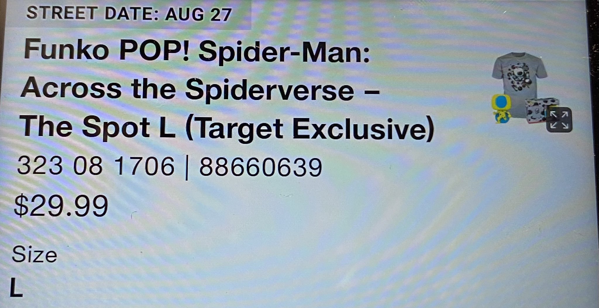 Funko Jumbo Pop! Spider-man: Across The Spiderverse – Spider-man (target  Exclusive) : Target