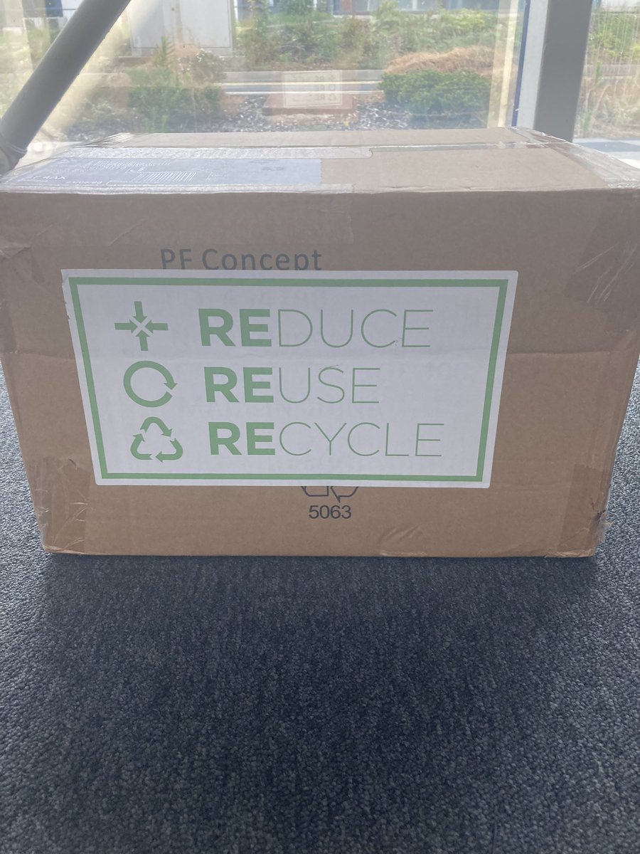 @AstonGrowth it was so good to see this on a package we received @SFE_Tweets today. In our roadmap to becoming more environmentally sustainable, I’ll be looking at our packaging we receive from instrument providers. First time I have seen this on a box 👏🏻👏🏻👏🏻 
#GreenAdvantage