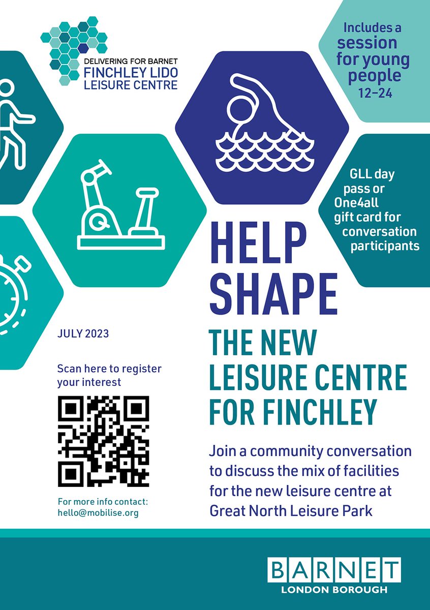 Help shape the mix of facilities to be included as part of a replacement leisure facility on the site of the Great North Leisure Park. Join us to discuss your ideas and priorities for the new leisure at one of our upcoming  community conversations.