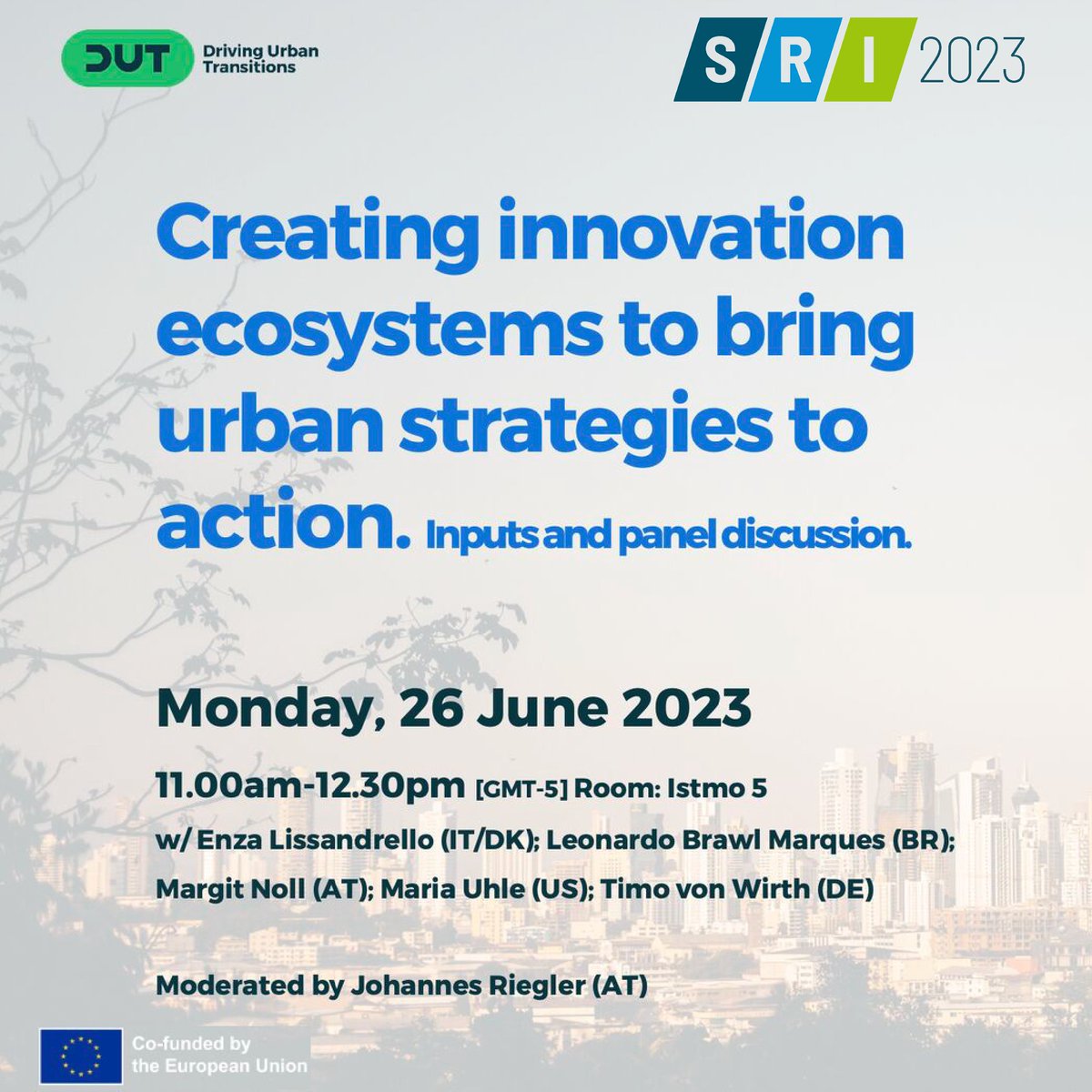Today we will participate in the #SRI2023 program | #Sustainability  #Research &amp; #Innovation Congress, which takes place in #Panama City  (but also in a hybrid form).