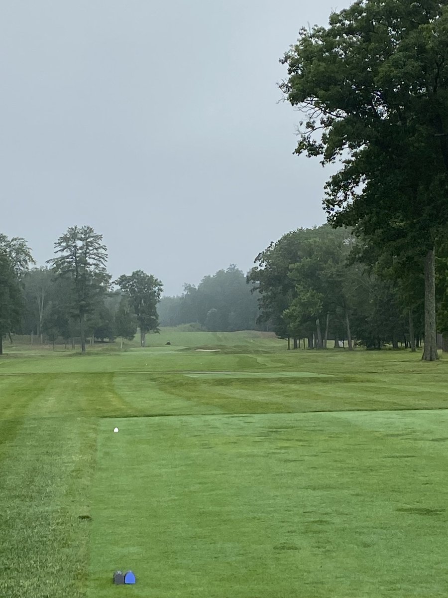 It’s time for ⁦<a href="/DonaldRossSocie/">Donald Ross Society</a>⁩ Granite State invasion. MCC looks fantastic! Rain rain stay away. ⁦<a href="/forsegolfdesign/">@ForseGolfDesign</a>⁩ ⁦<a href="/TheTsl/">The StoryLounge Film Co.</a>⁩ ⁦<a href="/JoshAWoodward/">Josh A Woodward</a>⁩