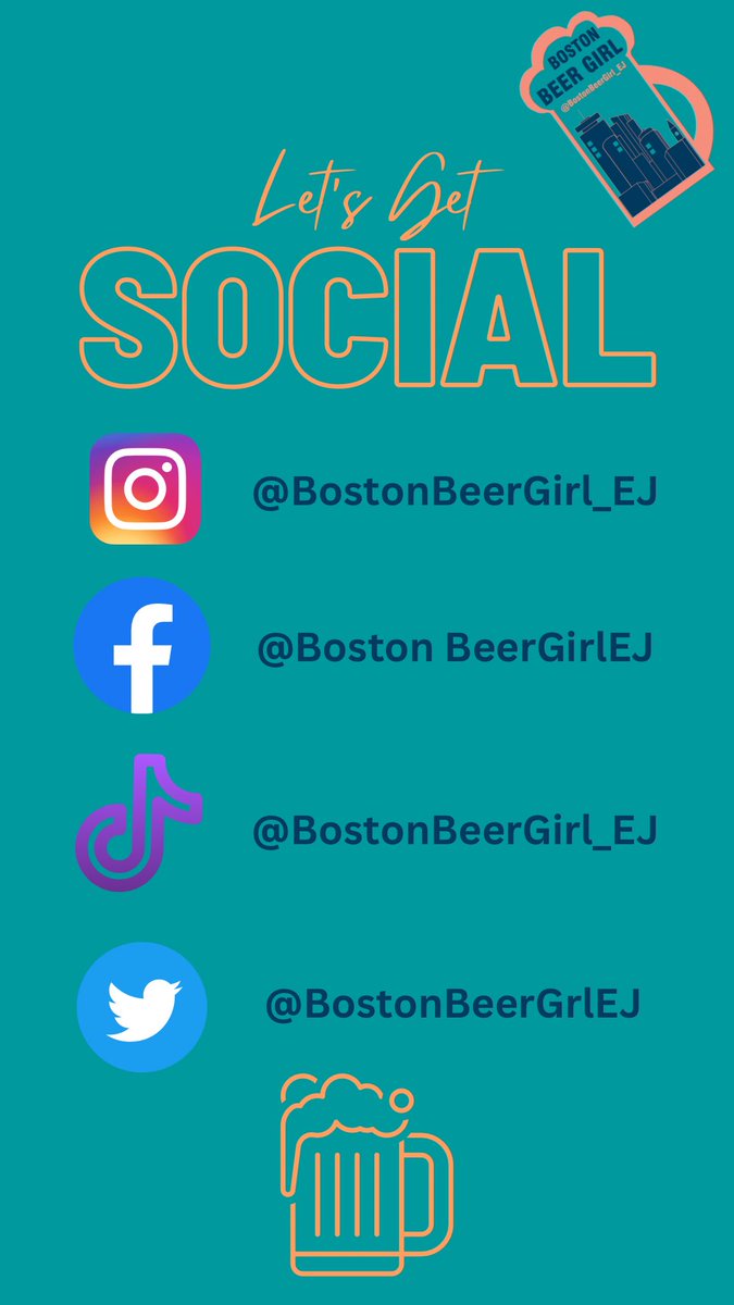 Let’s get social! 📱

Instagram: instagram.com/BostonBeerGirl…
Facebook: facebook.com/BostonBeerGirl…
TikTok: tiktok.com/t/ZT8JKUaoS/
