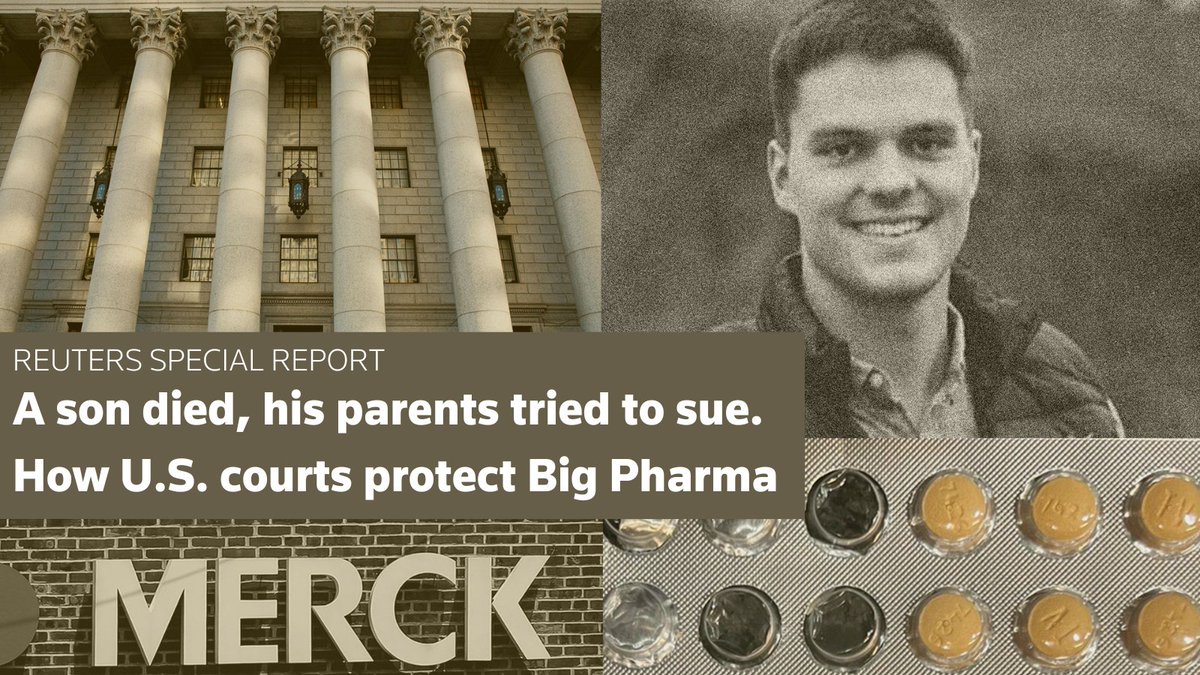 The Englands’ son killed himself less than two weeks after starting an allergy medicine linked to psychiatric problems.

They were shocked to learn from legal advisers that they had no case. <a href="/Reuters/">Reuters</a> explores why reut.rs/46lsw5C
