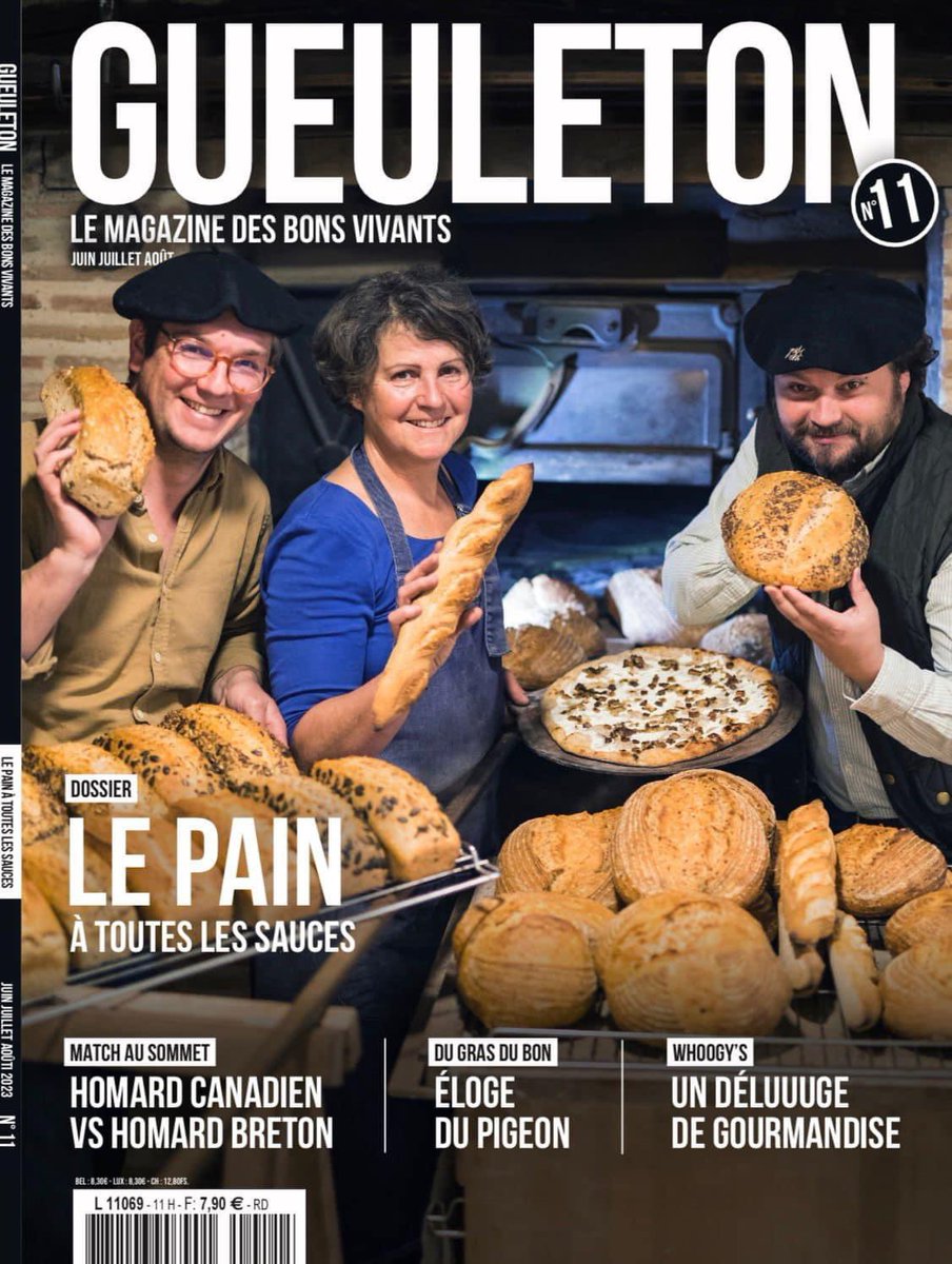 On aime le pain aussi chez Gueuleton 😉 ( avec ou sans gluten ? ) 🍷🥖