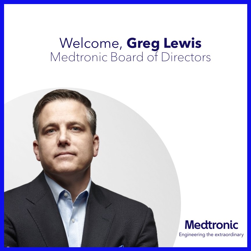 Geoff Martha (@geoffmartha) on Twitter photo Thrilled to have Greg Lewis join <a href="/Medtronic/">Medtronic</a>βs Board. His deep financial expertise & leadership that spans multiple industries will provide us with a unique & valuable POV as we continue to advance our comprehensive transformation to deliver durable growth. prnewswire.com/news-releases/β¦ Thrilled to have Greg Lewis join <a href="/Medtronic/">Medtronic</a>βs Board. His deep financial expertise & leadership that spans multiple industries will provide us with a unique & valuable POV as we continue to advance our comprehensive transformation to deliver durable growth. prnewswire.com/news-releases/β¦