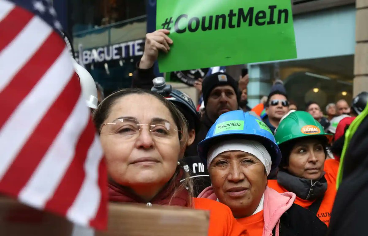 Thousands of New York City construction workers rallied for safe and fair working conditions in New York in 2018. Photograph: Atilgan Ozdil/Getty Images

#Interpreters #Teachers