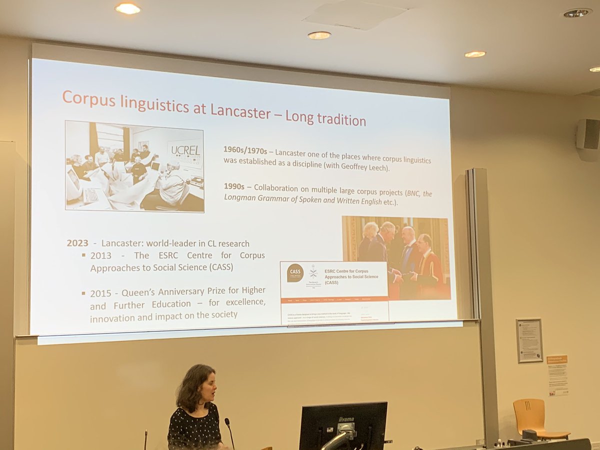 #LancsSS23 first day at Lancaster corpus linguistics summer school ☕️