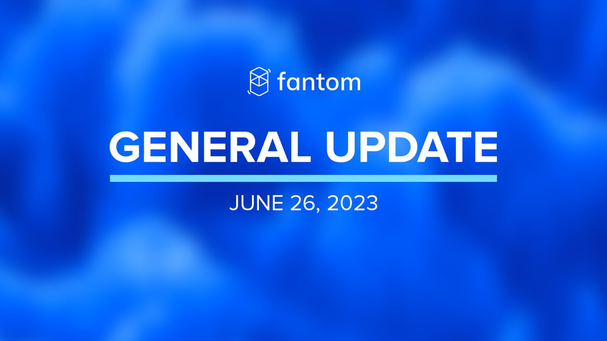 The past few weeks on #Fantom! 

🔹  Validator staking lowered via governance vote to 50k $FTM

🔹 fWallet update brings 11 languages, batch voting, session preferences, validator owner detection

🔹 Final week for submissions to the #FantomHackathon

fantom.foundation/blog/fantom-ge…