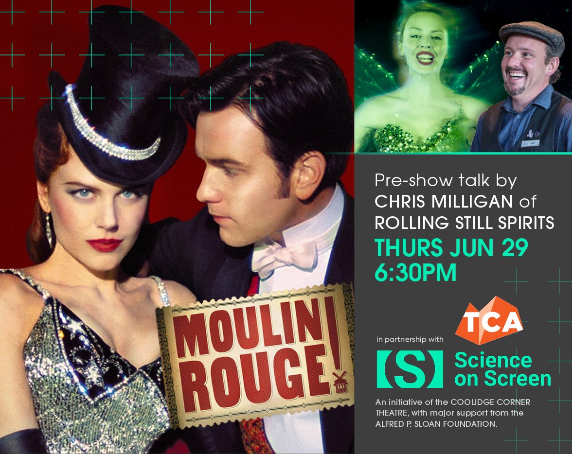 Absinthe... why is it so mysterious? On June 29, revisit MOULIN ROUGE! at Taos Center for the Arts (NM) and join a Master Mixologist as he explains the truth, the lies, and the mystique of absinthe, the world's most misunderstood spirit: bit.ly/3Xq5NRH @SloanPublic