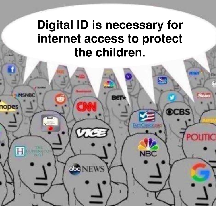 🚨🚨 They don't care about kids. They lied about Covid, lockdowns, BLM, riots, pronouns, climate, immigration.  

Corporate media is pushing the corporate #GreatReset that requires Digital ID + #CBDC to track you everywhere.

RT 🔁 Follow ✅  join #GreatResistArmy