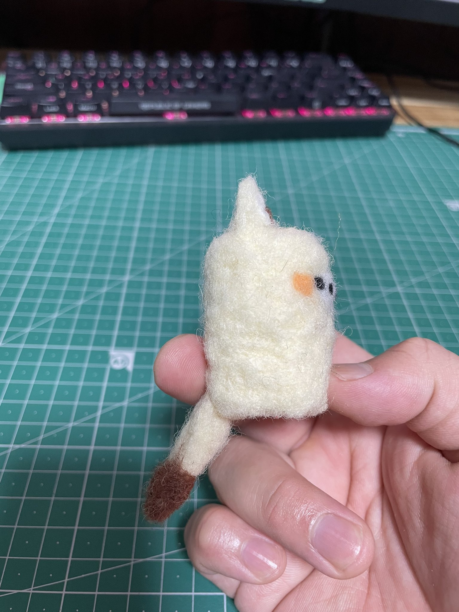 羊毛フェルト☆星屑集め部隊(ミケさん) 羊毛フェルトのちびねこ軍団 : MTK SHEEP（篠原 素子）: Amazon