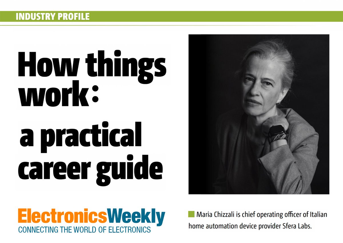 SferaLabs's tweet image. In an exclusive with @ElectronicsNews, Maria Chizzali, COO of Sfera Labs delves into her remarkable journey. 

Read the full exclusive interview, here: bit.ly/3PkgRxV

#SferaLabs #ElectronicsWeekly #Engineering #WomeninSTEM #WomenEngineers #RaspberryPi #WomeninTech