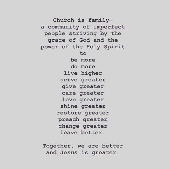 louiegiglio's tweet photo. // c h u r c h //

"We proclaim Him (Jesus), admonishing every person and teaching every person with all wisdom, so that we may present every person complete in Christ. For this purpose I also labor, striving according to His power which works mightily within me." // Col 1:28-29 https://t.co/PxpWuQGt6q