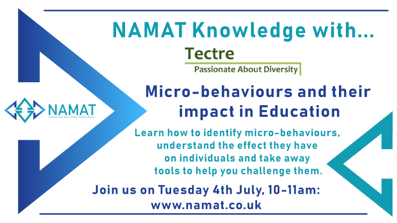 Are you booked onto our Knowledge session with @TectreLtd? Tectre will be providing a free training session for our members looking at micro-behaviours and their impact in education. Not a member? Sign up today and access the webinar in your trial period! bit.ly/44gQaOF