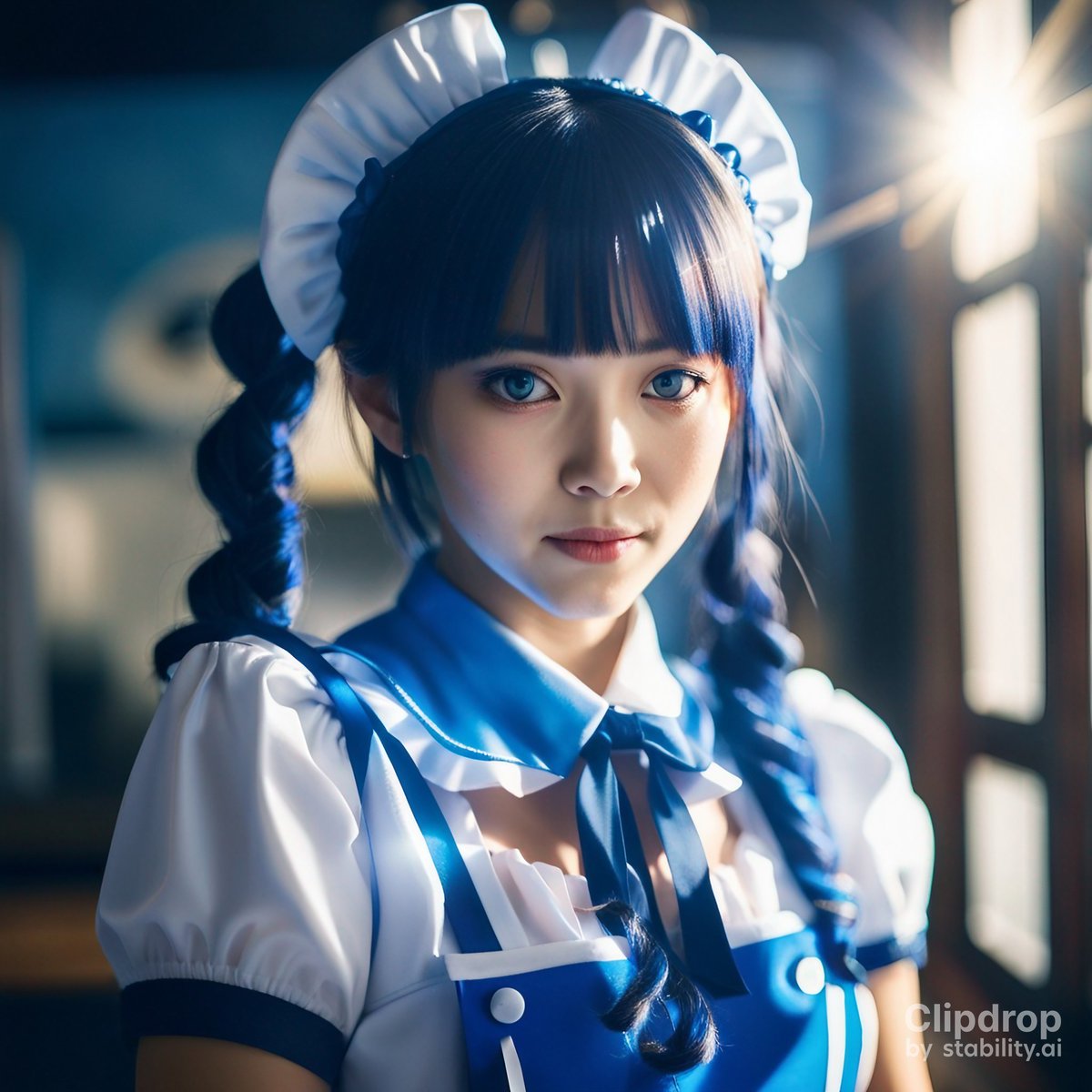 forasteran's tweet image. さいきん忙しくてツイできてないっ＞＜
落ち着いたら怒涛の可愛い更新したい❤

SDXL 0.9でメイドさんも綺麗に生成できるようになってるよね！
#StableDiffusionXL 
clipdrop.co/stable-diffusi…